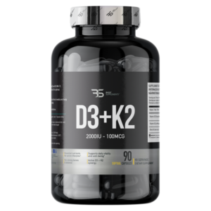 Basic Supplements - Vitamin D3 + K2 (MK-7)  90 gel kap.