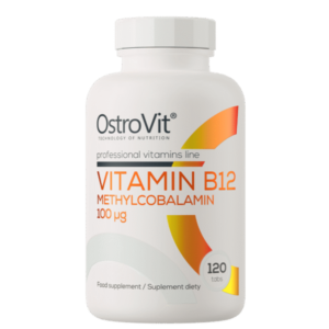 OstroVit - Vitamin B12 Methylcobalamin 120tab/100μg